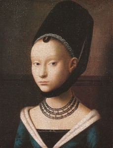 若い女の肖像
